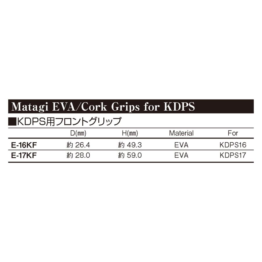 E-17KF KDPS用フロントグリップ KN17用 KDPS17 グリップ EVA ブラック