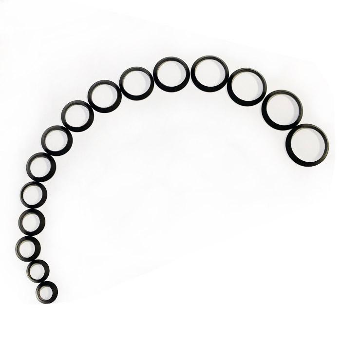 ワインディングチェック マットブラック 内径8.0mm〜22.0mm