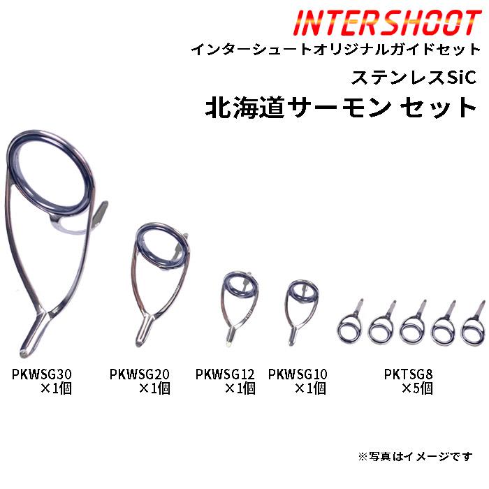 Fuji 北海道サーモン ガイドセット ステンレスSiC PKWSG309-IS