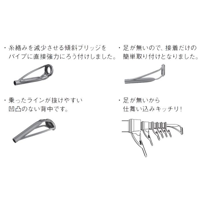 Fuji(釣り) PMGST12 MGトップガイド パイプサイズ4.0mm〜4.5mm Fuji(釣り) PMGST12 MGトップガイド パイプサイズ4.0mm〜4.5mm