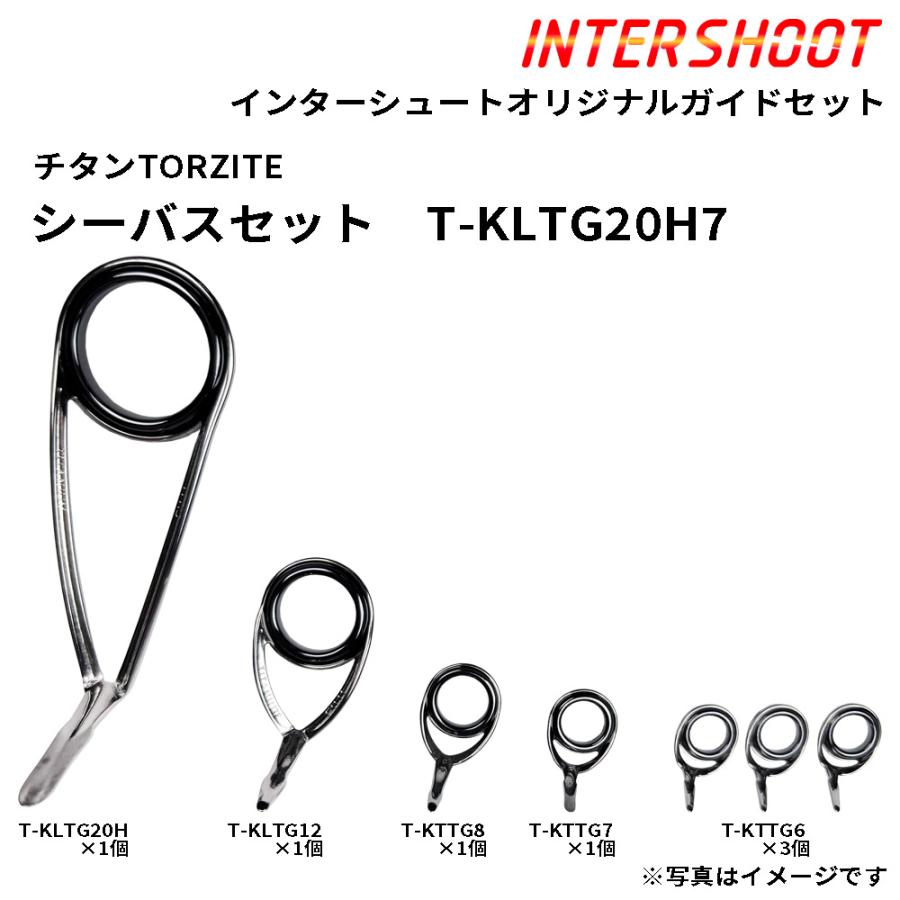 Fuji シーバス ガイドセット チタンTORZITE T-KLTG20H7-IS スピニング