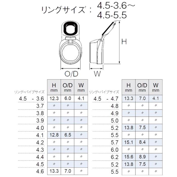 富士ガイド　約50個　ロッドビルディング Fuji（釣り） PLGST4.5 LGトップガイド 富士工業 Fuji