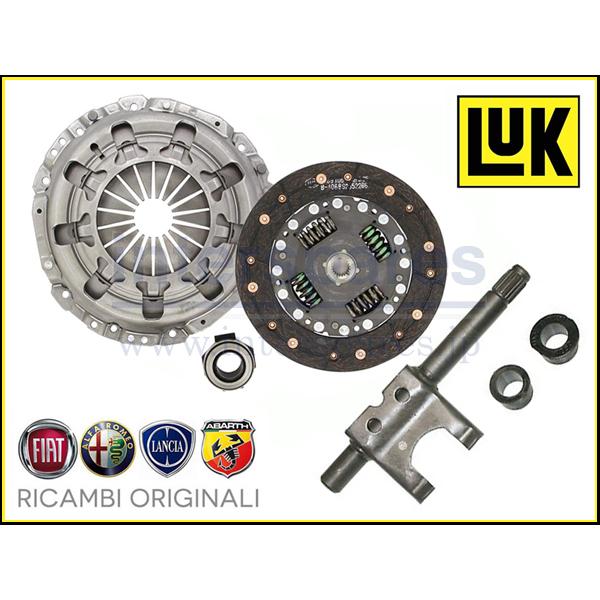 フィアット 500 / 500C 1.4 型式 31214 LUK製 デュアロジック セミA/T クラッチ セット & フォーク付