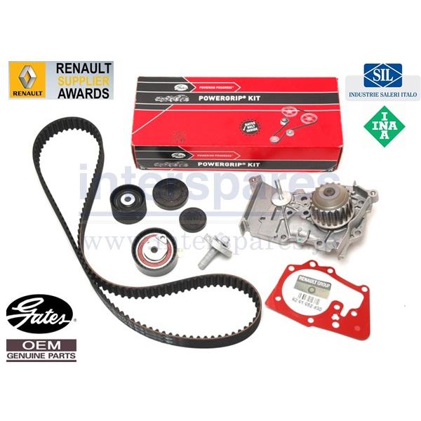 brk　タイミングベルト交換キット & ウォーターポンプガスケットキット ルノー カングー 1 型式 KCK4M 1.6 OEM 対策 タイミングベルト キット