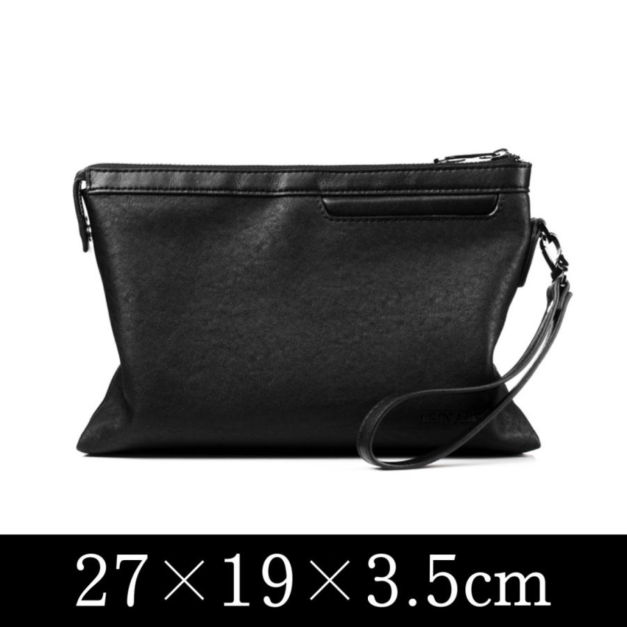 セカンドバッグ クラッチバッグ メンズ  小さめ おしゃれ レザー　大容量 送料無料 |  | 05