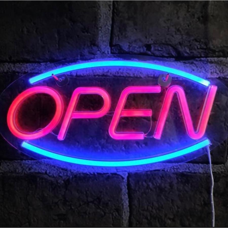超特価】 OPEN ネオン サイン 看板 オープン ネオン管LED おしゃれ