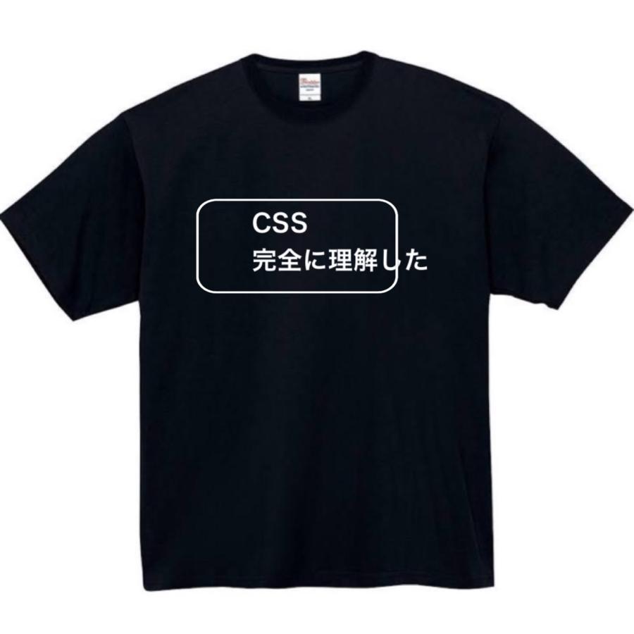 CSS完全に理解した　おもしろtシャツ　tシャツ　パロディ　メンズ　CSS　おもしろ　面白いtシャツ　プレゼント　ふざけtシャツ　面白い　服 | 
