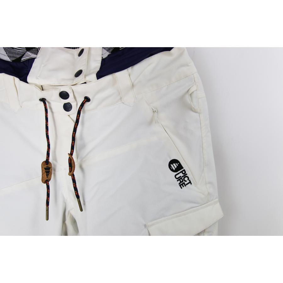 PICTURE / スノーウェアウーメンズパンツ：TREVA PANT-G WHITEの画像