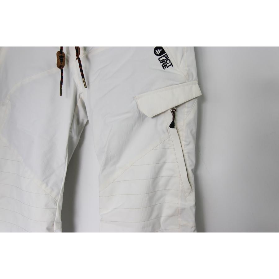 PICTURE / スノーウェアウーメンズパンツ：TREVA PANT-G WHITEの画像