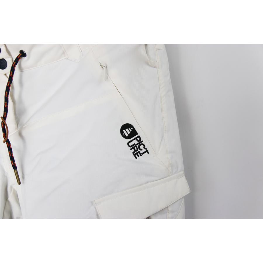 PICTURE / スノーウェアウーメンズパンツ：TREVA PANT-G WHITEの画像