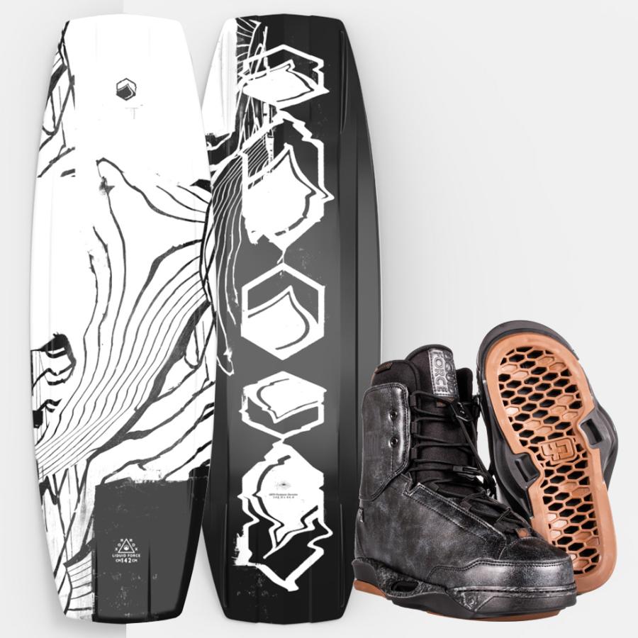 LIQUIDFORCE / OUTLET】 SET(4) - RDX 138 FT + IDOL 4D（ウェイク  