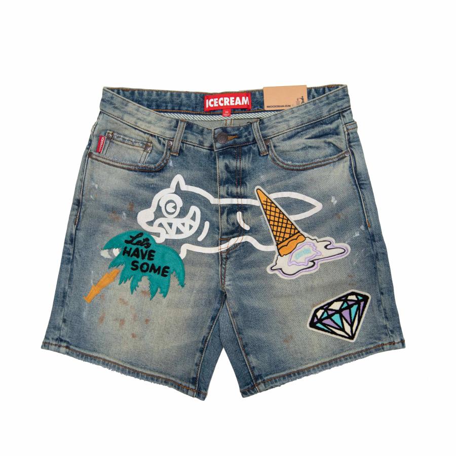 ICECREAM SUNDAY DENIM SHORTS BO4314106Surku Cafe Online 通販 Yahoo