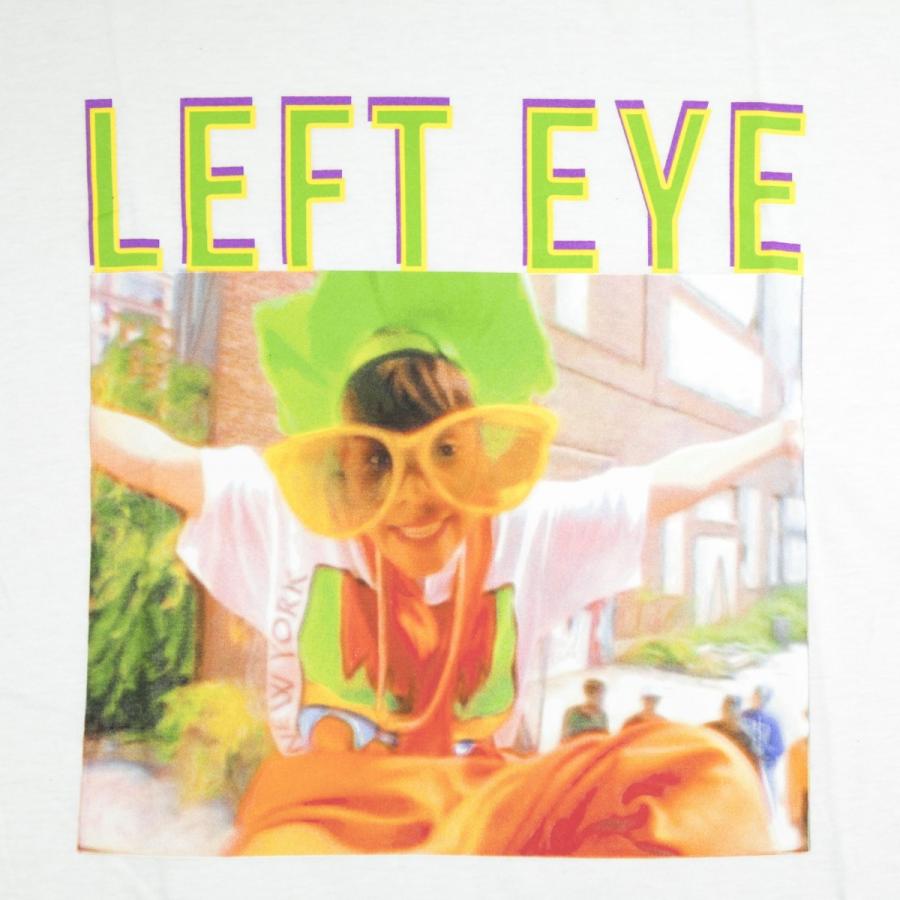 CROSS COLOURS CHEER LEFT EYE GLASSES T-SHIRT - WHITE : Surku