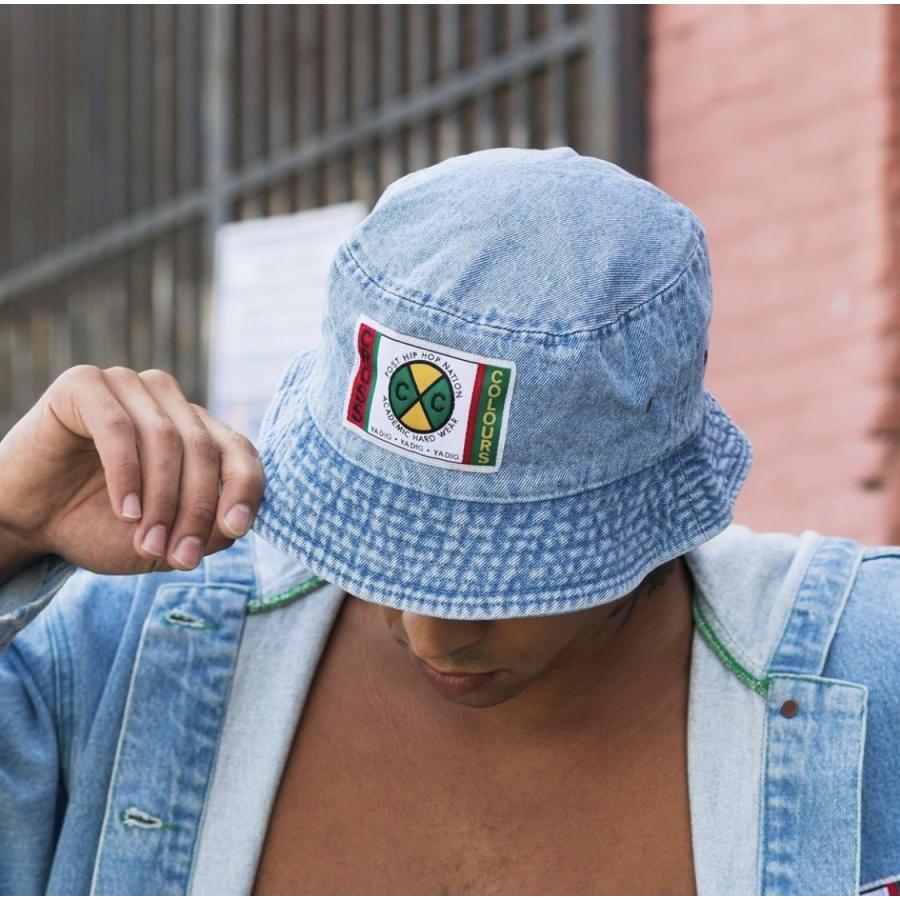 Cross Colours クロスカラーズ レーベル ロゴ デニム バケットハット C313lbs Surku Cafe Online 通販 Yahoo ショッピング