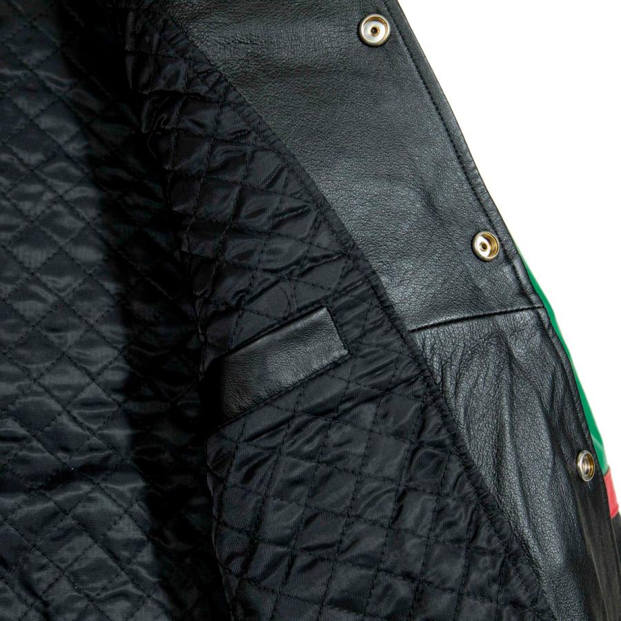 CROSS COLOURS MIDNIGHT SUMMERS MAGIC LEATHER JACKET : Surku