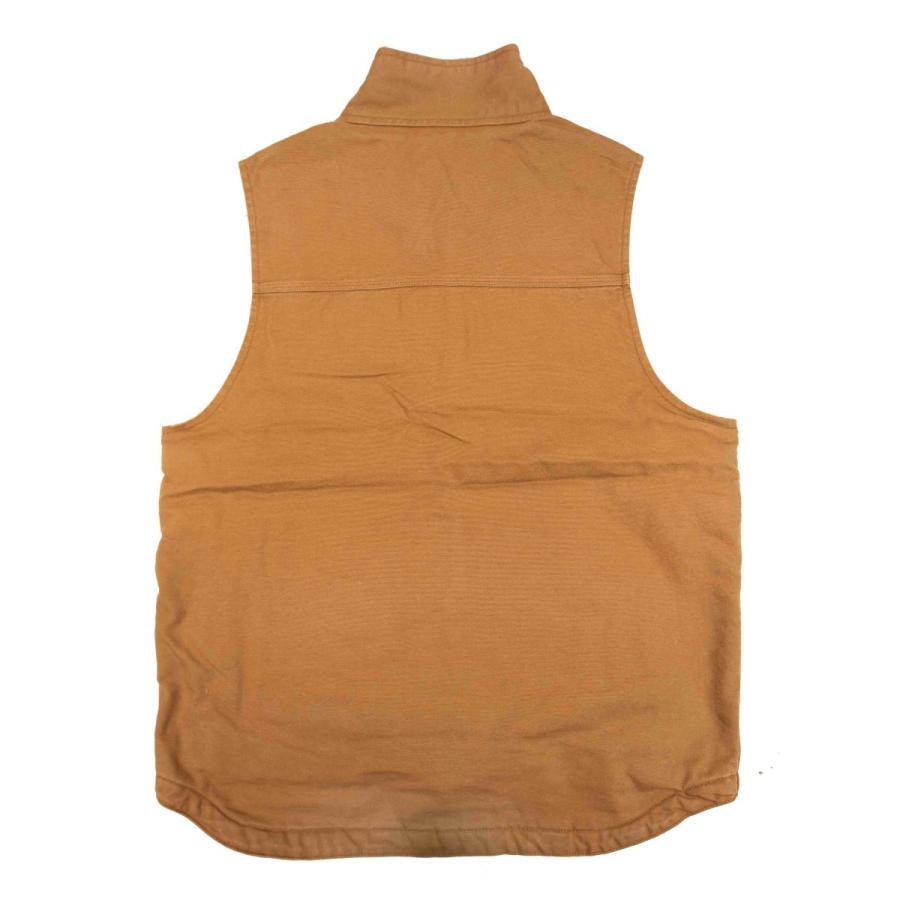 Carhartt Washed Duck Sherpa-Lined Mock Vest 