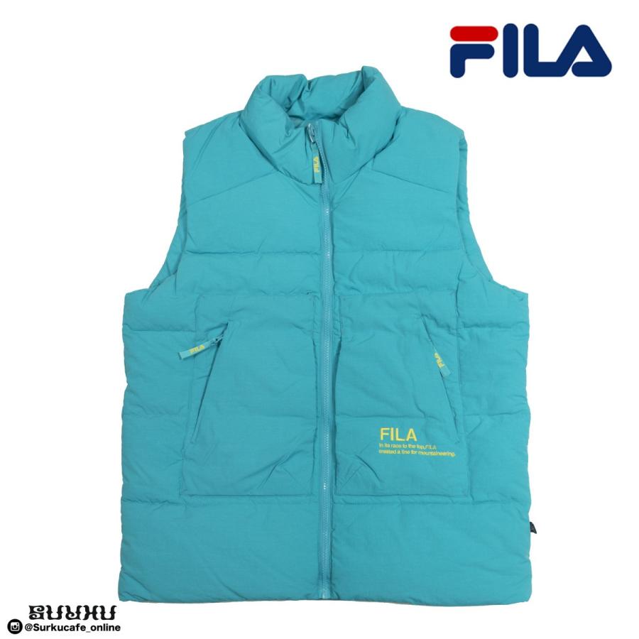 FILA - フィラ FILA　ダウンベスト M 楽天市場】fila ダウン ベストの通販