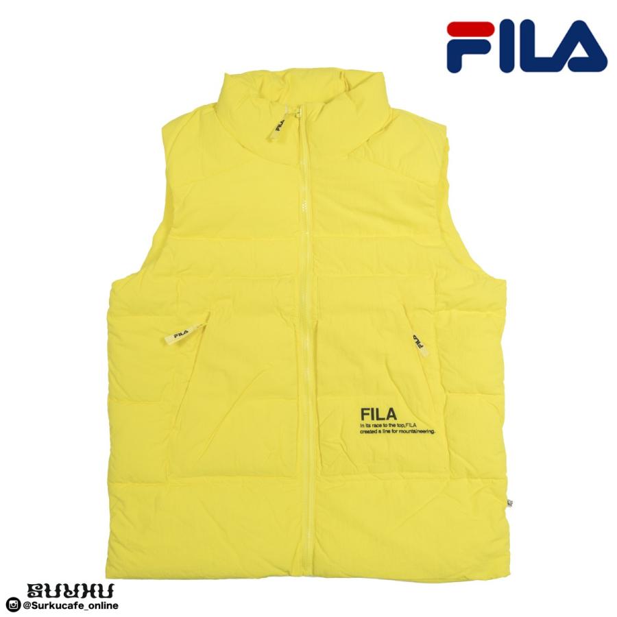 FILA - FILA 中綿 ロングベスト 楽天市場】フィラ ロング ベストの通販