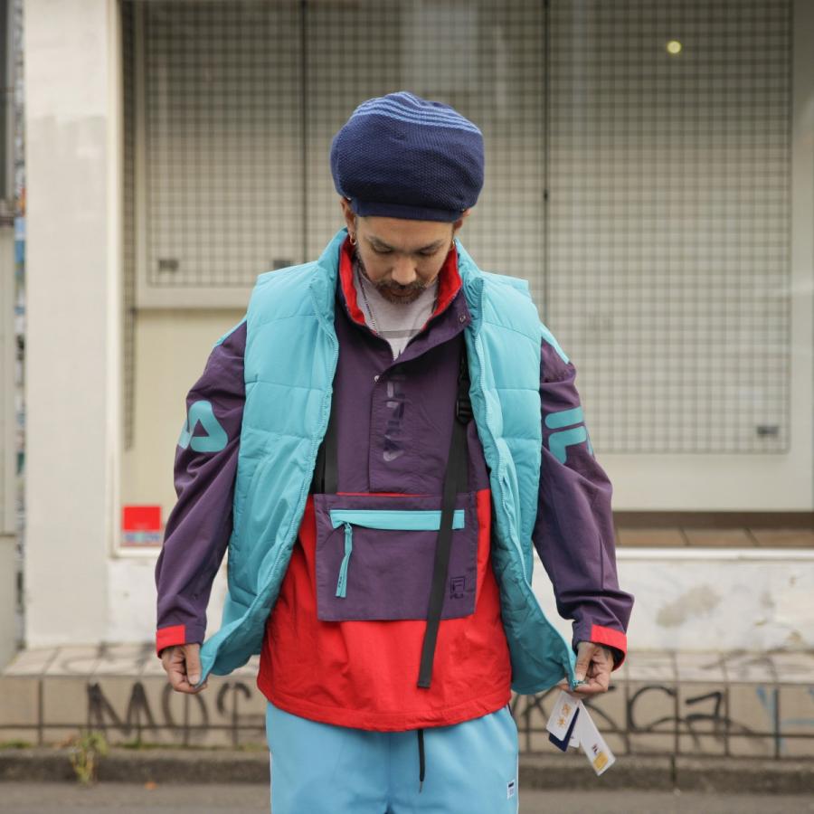 FILA HERITAGE DOWN VEST / 中綿ベスト : Surku Cafe Online