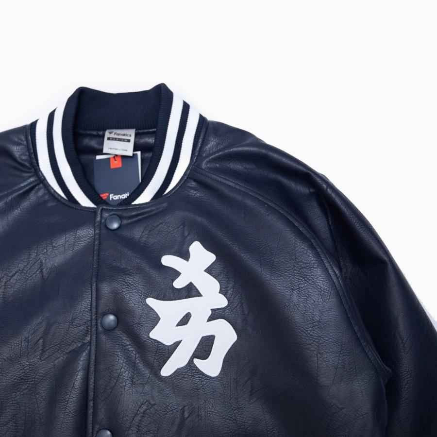 FANATICS PU leather kanji stadium jacket New York Yankees FANATICS PU leather kanji stadium jacket New York Yankees