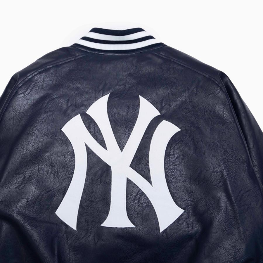 FANATICS PU leather kanji stadium jacket New York Yankees FANATICS PU leather kanji stadium jacket New York Yankees