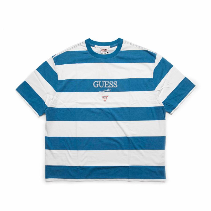 GUESS Originals go RUGBY STRIPE Tee GS93KteeSurku Cafe Online 通販 Yahoo!ショッピング
