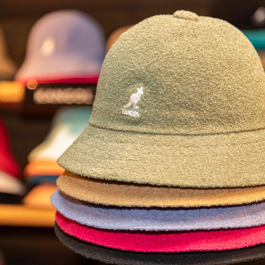 春の新作続々 KANGOL バケットハット サーモンピンク M i9tmg.com.br