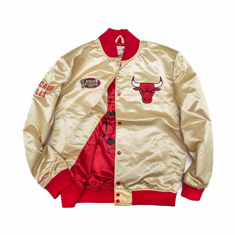 Mitchell&Ness Mitchell & Ness NBA Fashion Lw Satin Jacket Chicago 