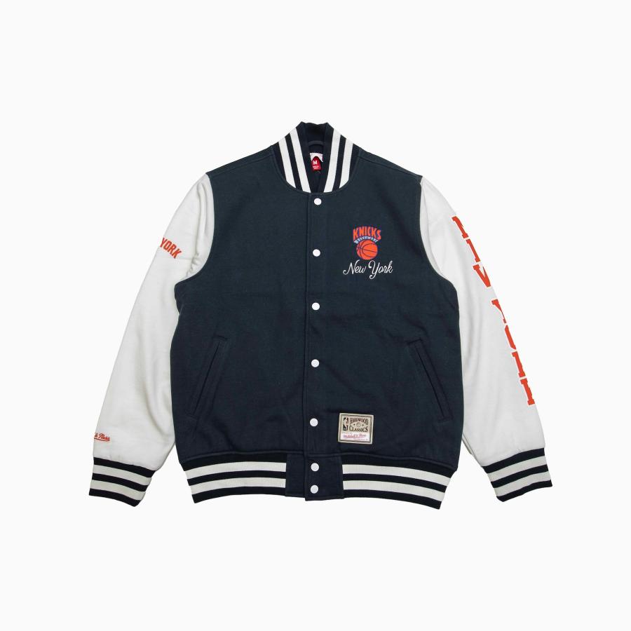 Mitchell&Ness Mitchell & Ness washed fleece varcity jacket Mitchell&Ness Mitchell & Ness washed fleece varcity jacket
