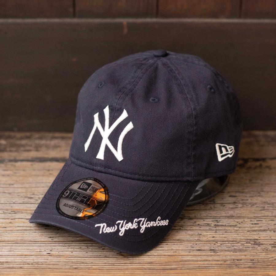NEW ERA 9THIRTY MLB Visor Logo Yankees -Navy- : Surku Cafe