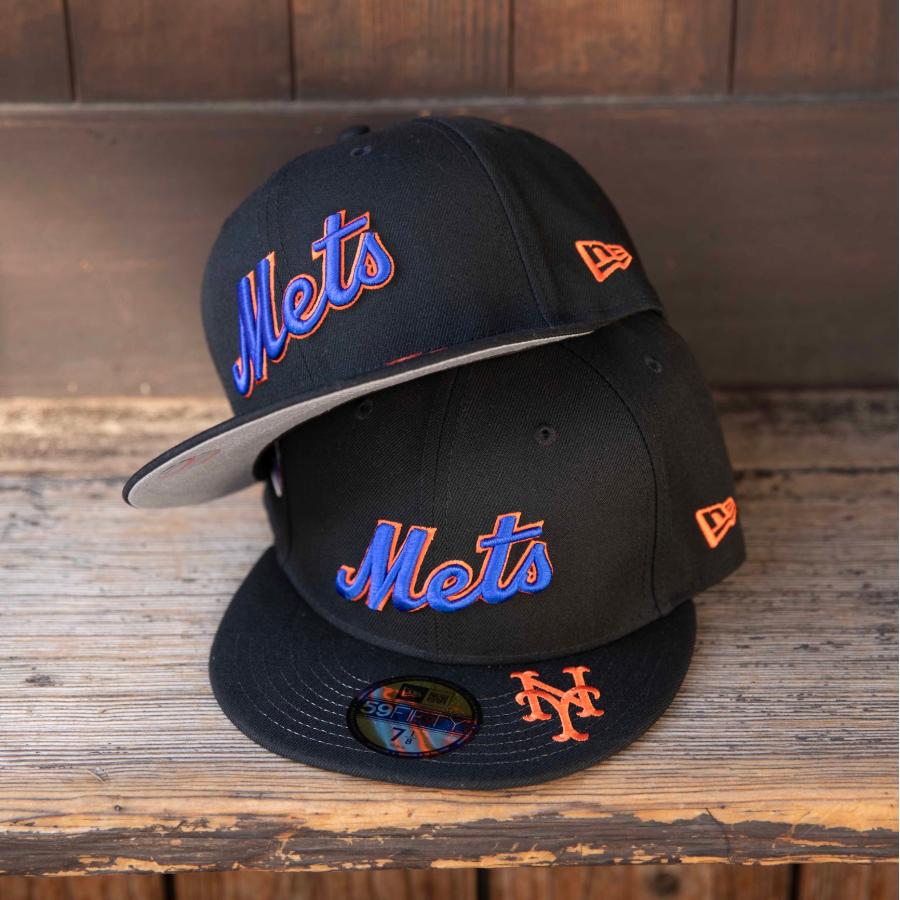 NEW ERA 59FIFTY MLB Visor Logo ニューヨーク・メッツ : Surku NEW ERA 59FIFTY MLB Visor Logo ニューヨーク・メッツ : Surku