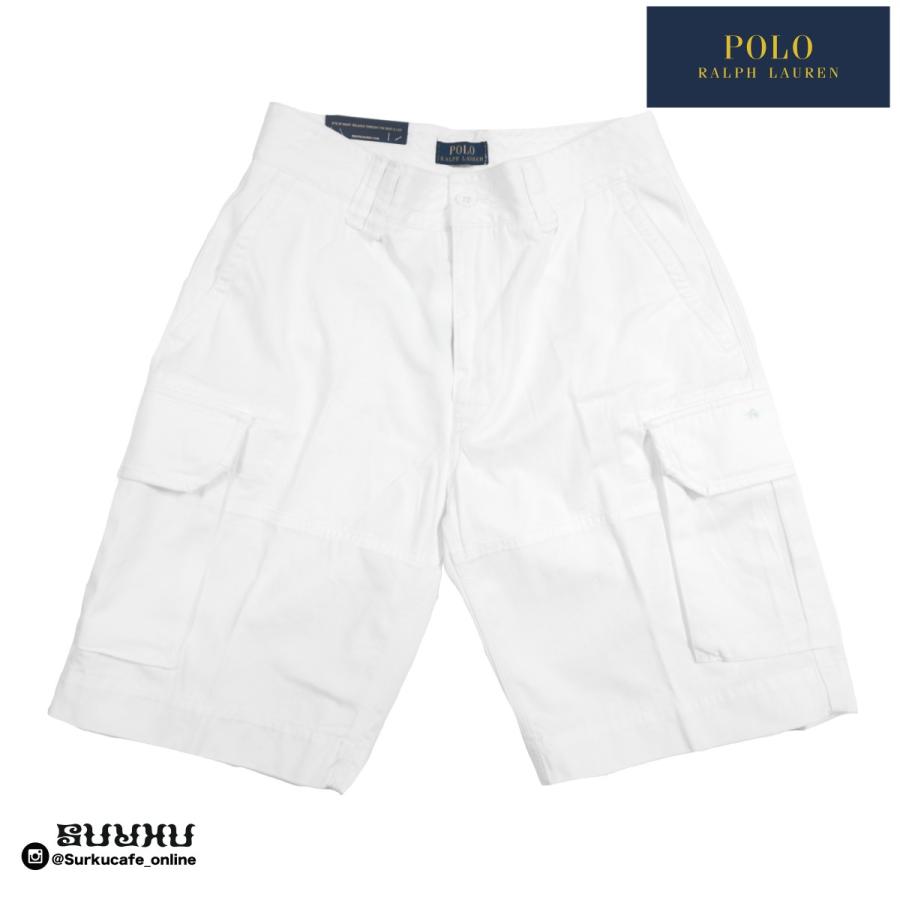 Polo Ralph Lauren Cargo Shorts White Www Nlqp Com