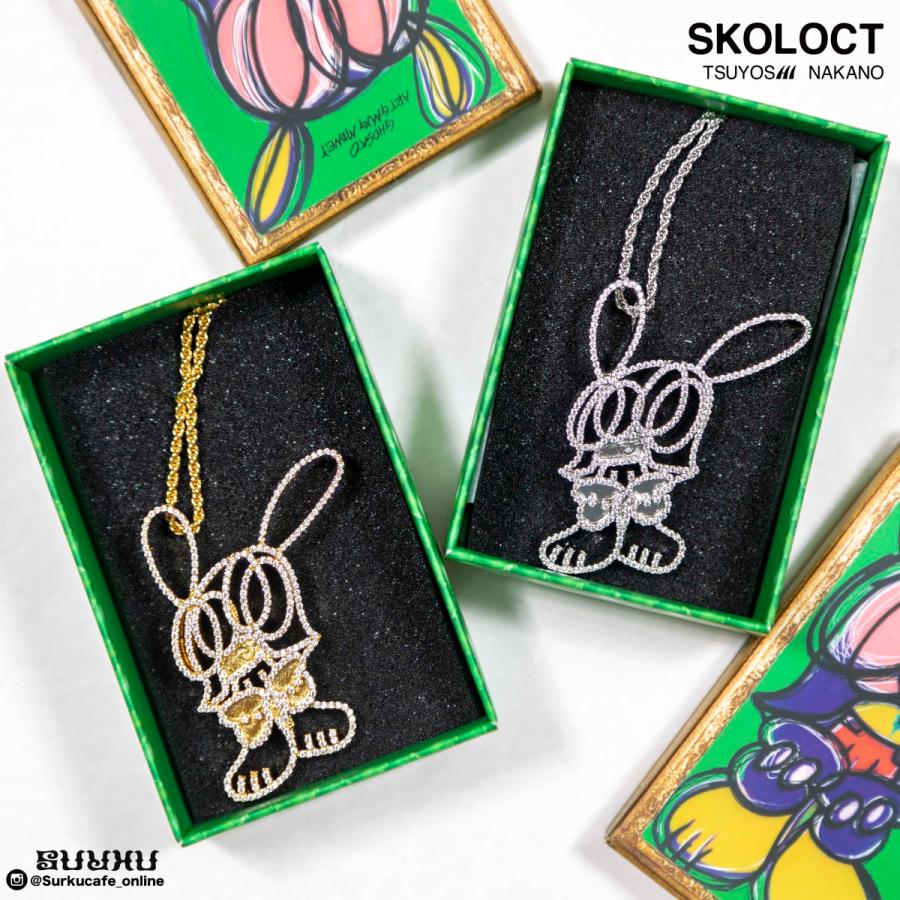 Skoloct × Ghost “Ghosko” Neck Lace : sko-acc-nl05 : Surku Cafe