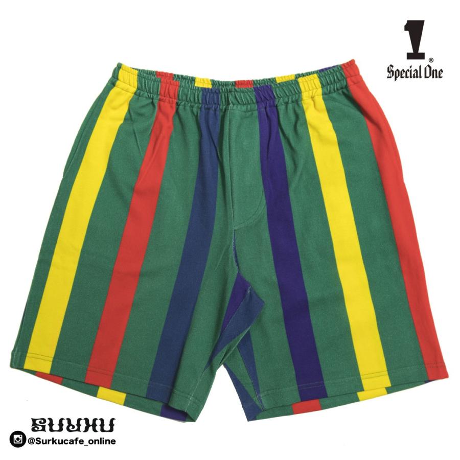 SPECIAL 1 CLOTHING Special スペシャルワン ラスタカラー ストライプ 
