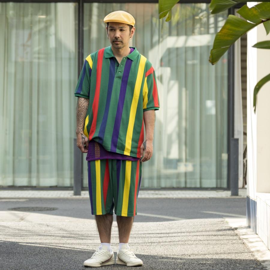 SPECIAL 1 CLOTHING Special スペシャルワン ラスタカラー ストライプ 