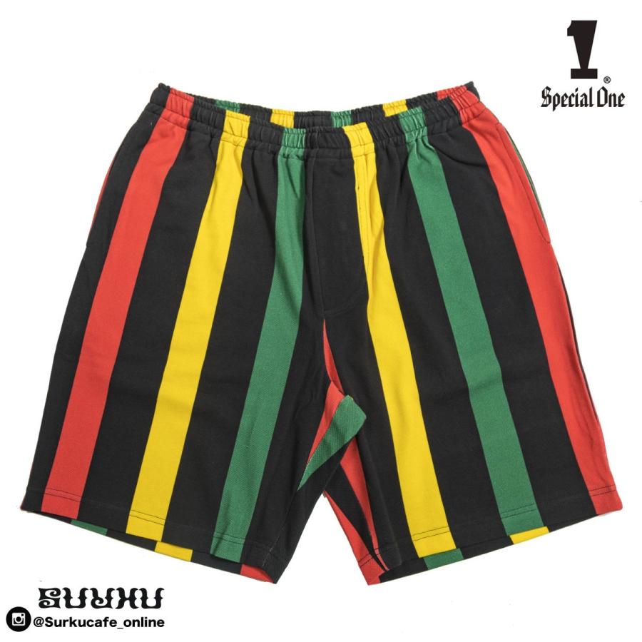 SPECIAL 1 CLOTHING Special スペシャルワン ラスタカラー ストライプ 