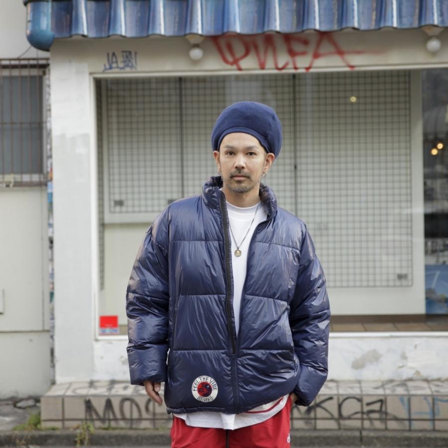 Surku Baltting Down Jacket /中綿ダウンジャケット NAVY : Surku Cafe 
