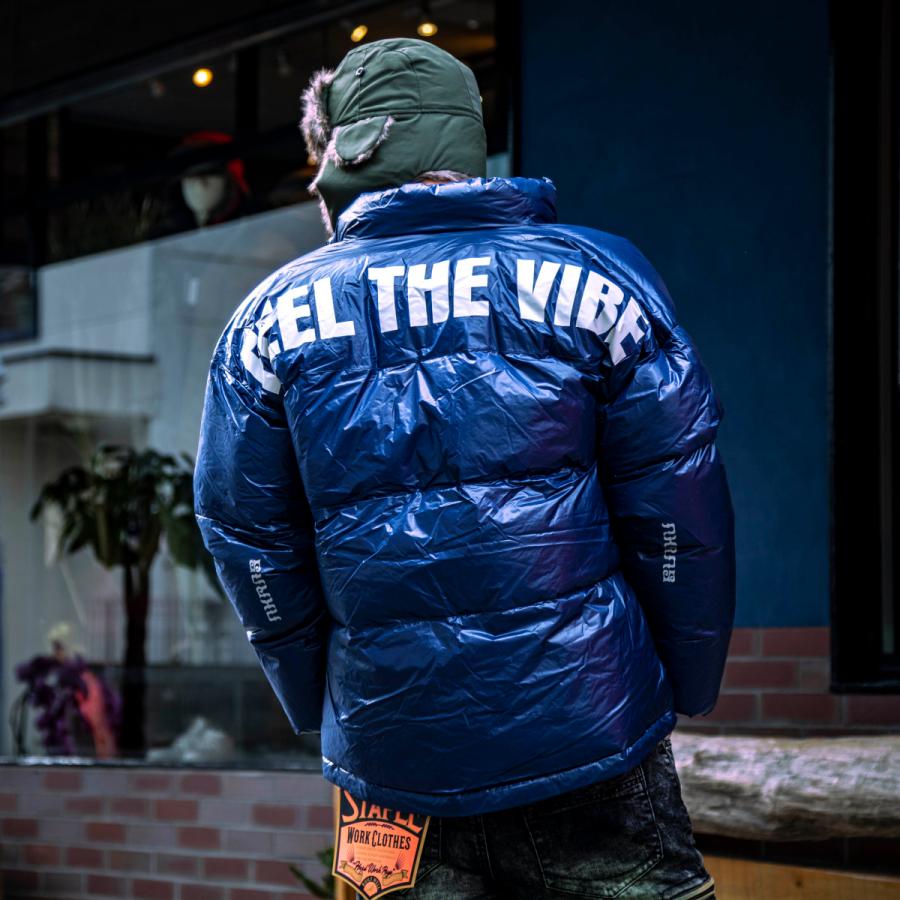 Surku Baltting Down Jacket /中綿ダウンジャケット NAVY : Surku Cafe 