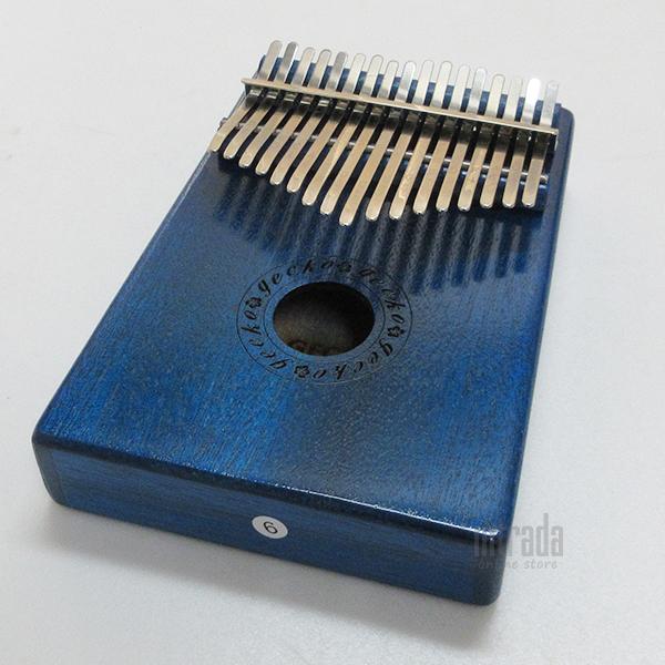Gecko kalimba ゲッコ カリンバ マホガニーウッド K17MBL