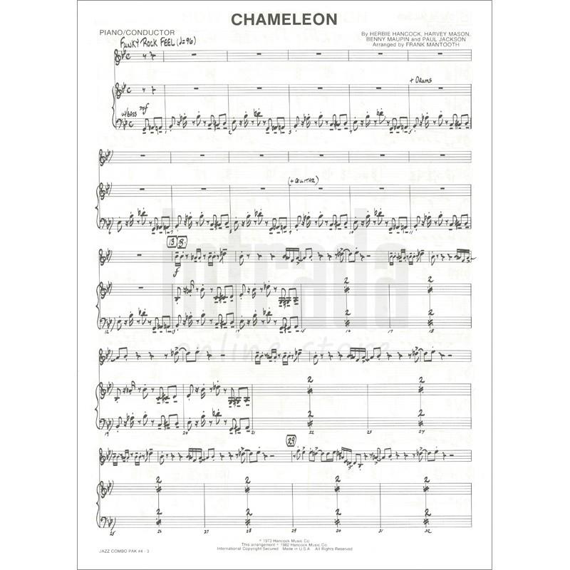 JAZZ COMBO PAK #4 / 「A Night In Tunisia」「Chameleon」他｜intrada-onlinestore｜03