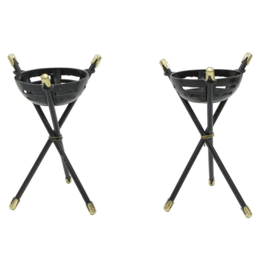 篝火 一対 6寸 神具 神社 寺院 寺社仏閣 仏具 火立 燭台 祭壇 日本製 ろうそく立て ロウソク立て |  | 01