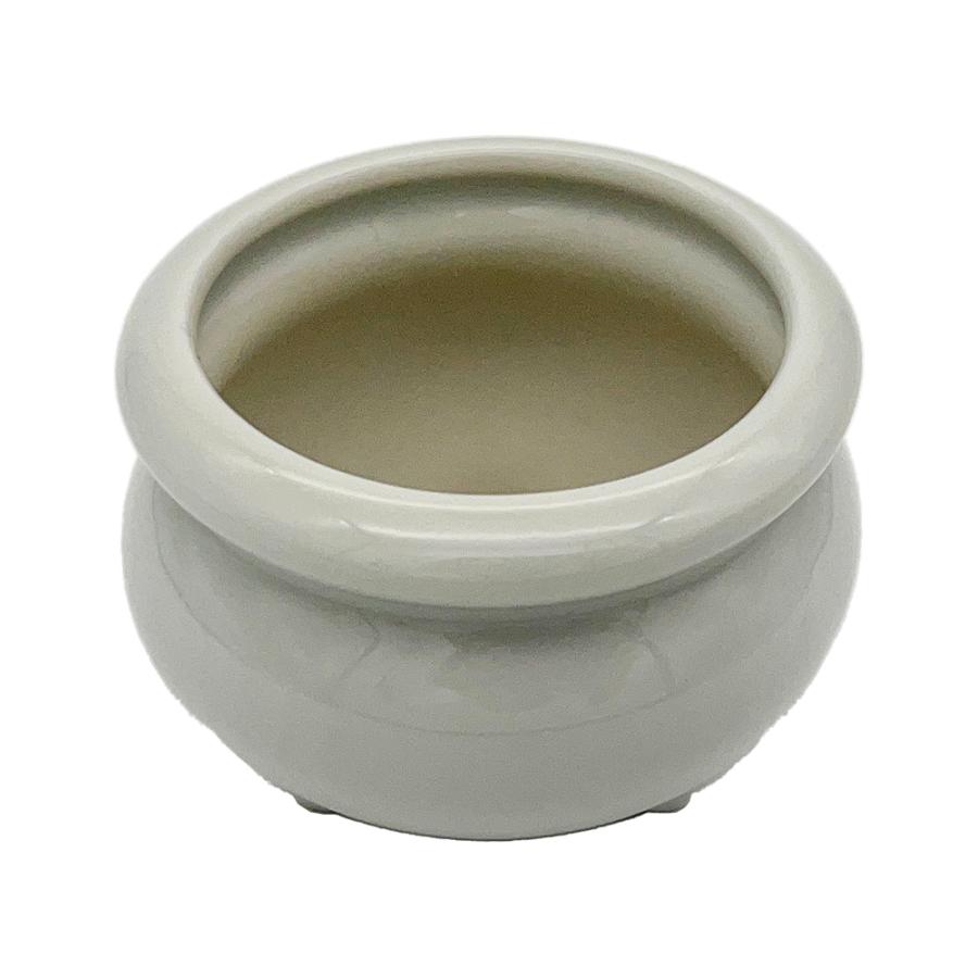 香炉 白 4寸 お線香 お香 仏具 仏壇 供養 寺院 寺社仏閣 神具 護摩焚きお盆 彼岸 陶器製 国産 日本製 |  | 02