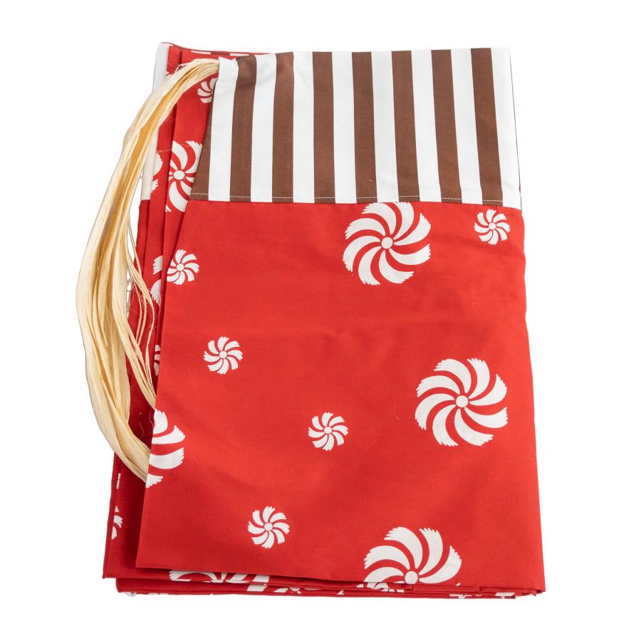 獅子舞用覆 尾毛付 赤 胴幕 衣装 国産 獅子舞 祭り 開運 厄除け 神具