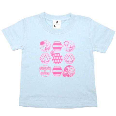 Tシャツ 女の子 おしゃれ オシャレ キッズ 半袖 キャラクター  小学生 高学年 90cm 100cm 110cm 120cm 130cm オレンジ 緑 ライトブルー イラスト |  | 03