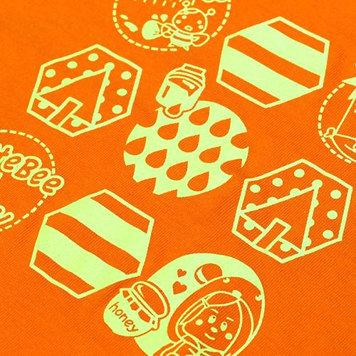 Tシャツ 女の子 おしゃれ オシャレ キッズ 半袖 キャラクター  小学生 高学年 90cm 100cm 110cm 120cm 130cm オレンジ 緑 ライトブルー イラスト |  | 06