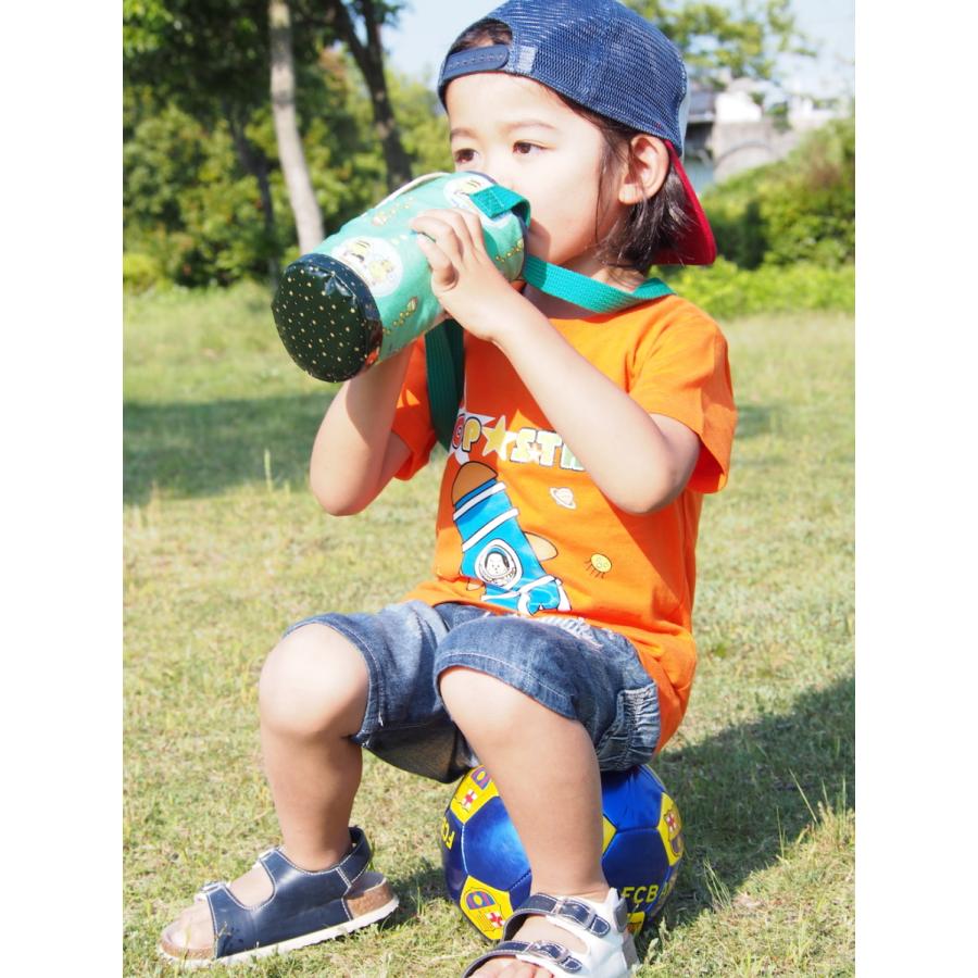 ペットボトルホルダー 水筒カバー ペットボトルカバー キャラクター 500ml 600ml キッズ 子供 こども 水筒入れ かわいい おしゃれ 肩掛け 青 黄 ピンク 緑 |  | 01