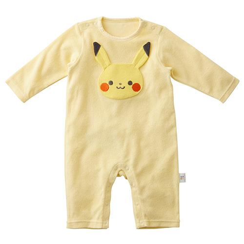 Pokemon（ポケモン） モンポケ ピカチュウパイルカバーオール ベビー