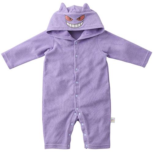 Pokemon（ポケモン） モンポケ ゲンガーフード付きカバーオール ベビー