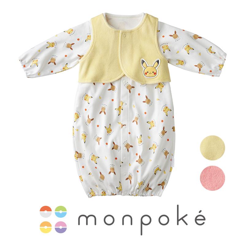 Pokemon（ポケモン） 【メール便可】モンポケ ベスト付きドレス