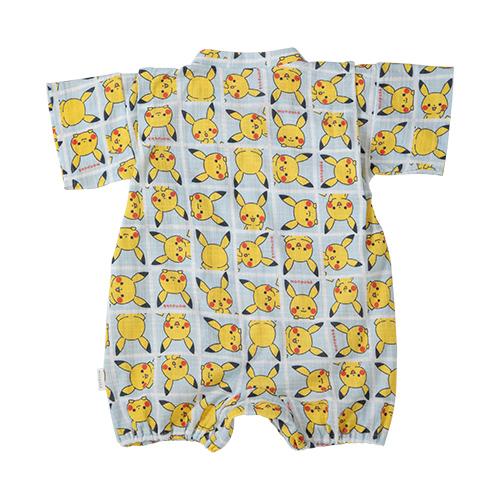 Pokemon（ポケモン） 爆買 モンポケ ピカチュウこんにちは柄甚平コンビ